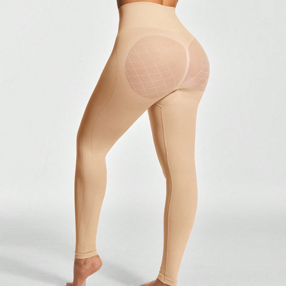 Women's Firm Control Full-Length Leggings - Butt-Lift & Tummy Thigh Contour