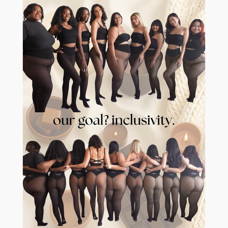 Winter Warm Translucent Leggings