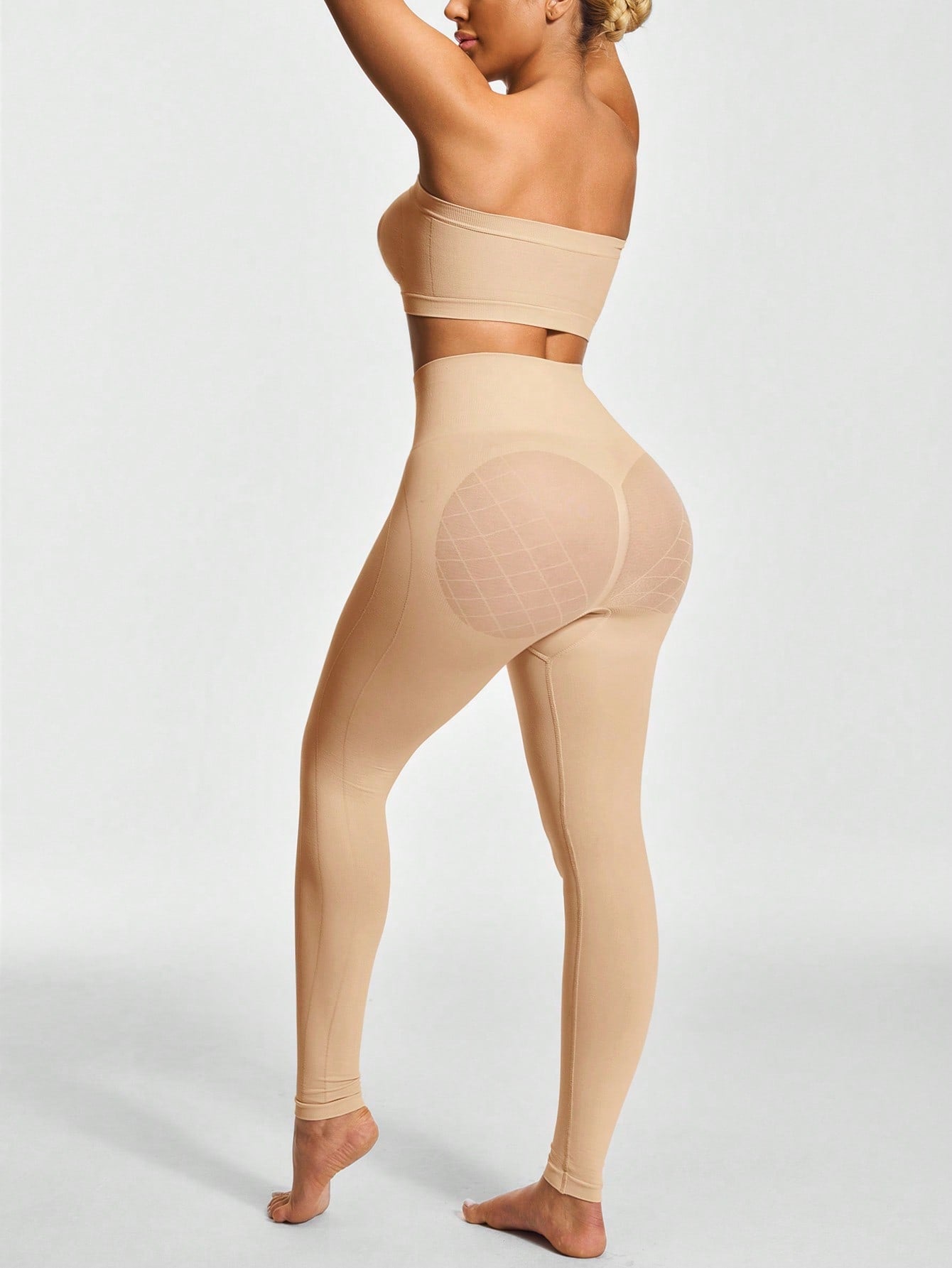 Women's Firm Control Full-Length Leggings - Butt-Lift & Tummy Thigh Contour